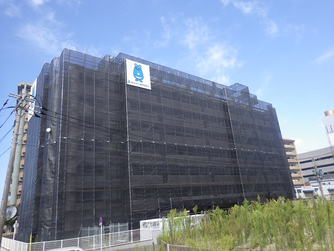 大規模修繕工事|工事内訳②直接仮設工事 大規模修繕工事|工事内訳②直接仮設工事