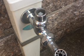 こんなときどうする!?水道蛇口の先端の金具（整流版）がとれたとき