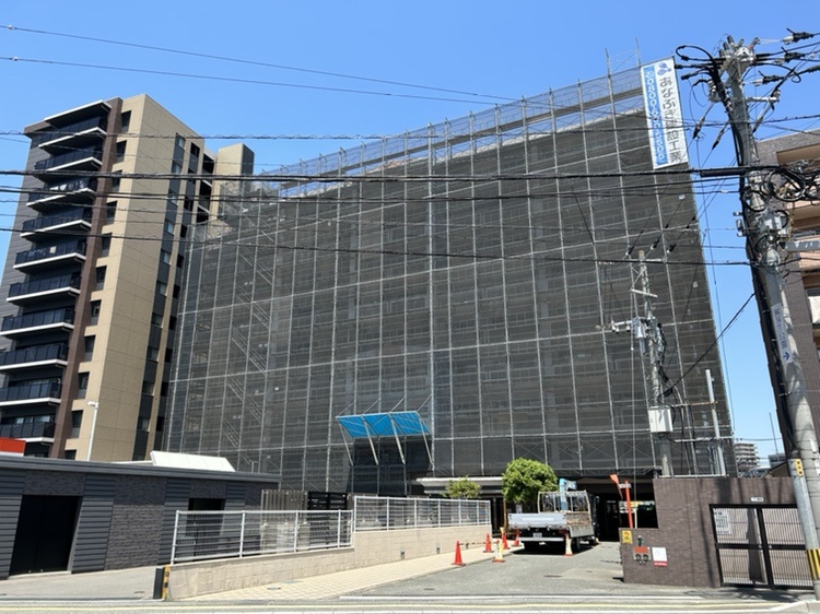 足場工事で考える安全管理~マンション大規模修繕工事~ 足場工事で考える安全管理~マンション大規模修繕工事~